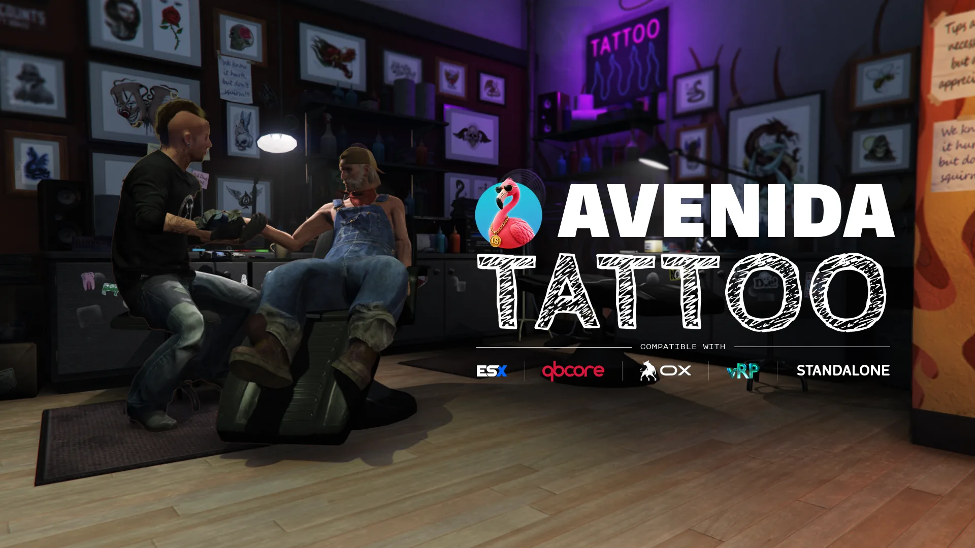 Tattoo shop