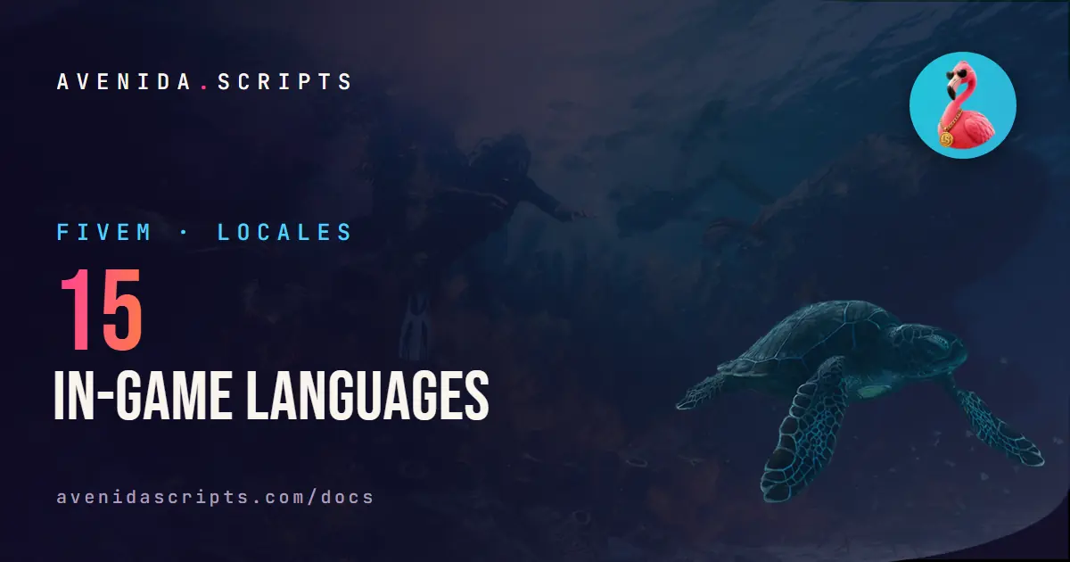 The 15 in-game languages