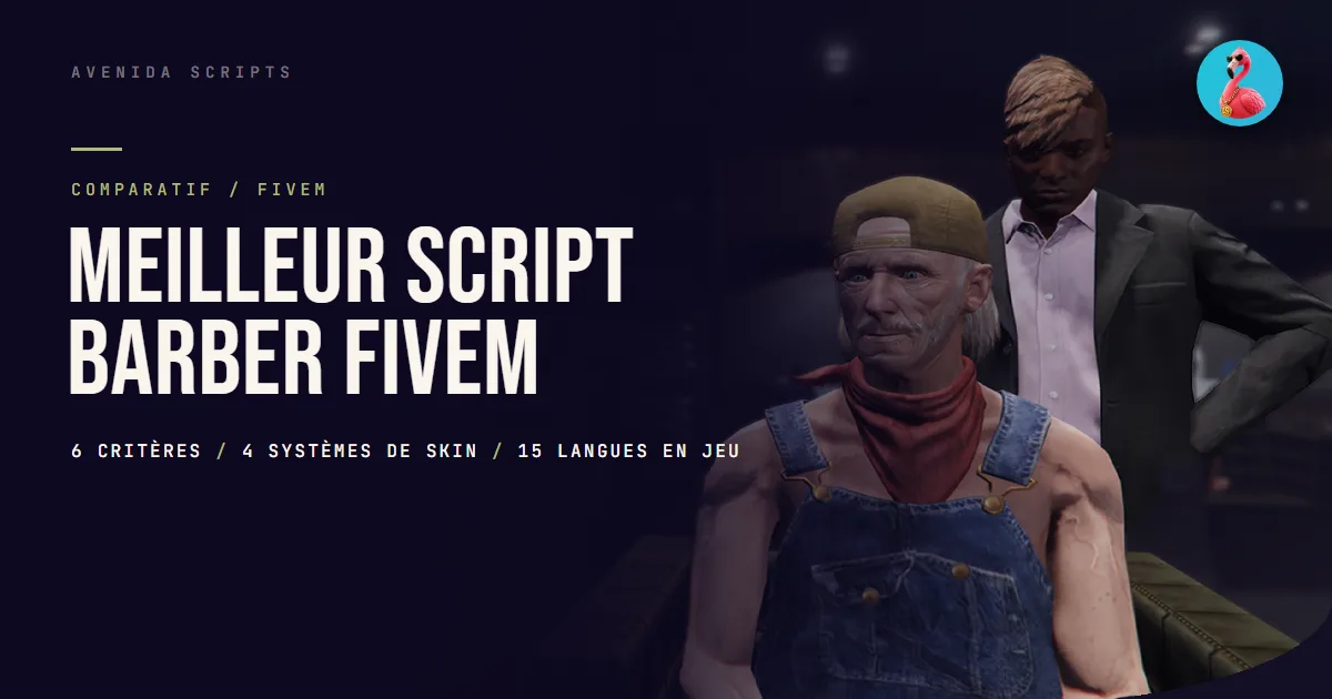 Script barber FiveM : coupe, barbe et couleur en 2026
