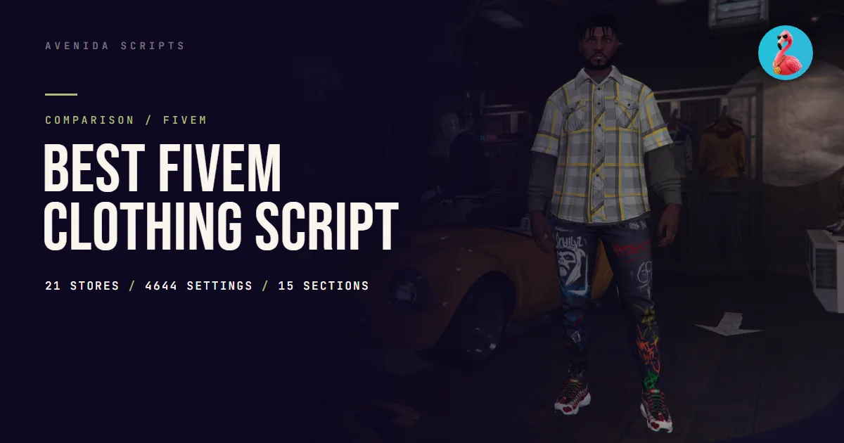 FiveM clothing script: stores, outfits and items in 2026